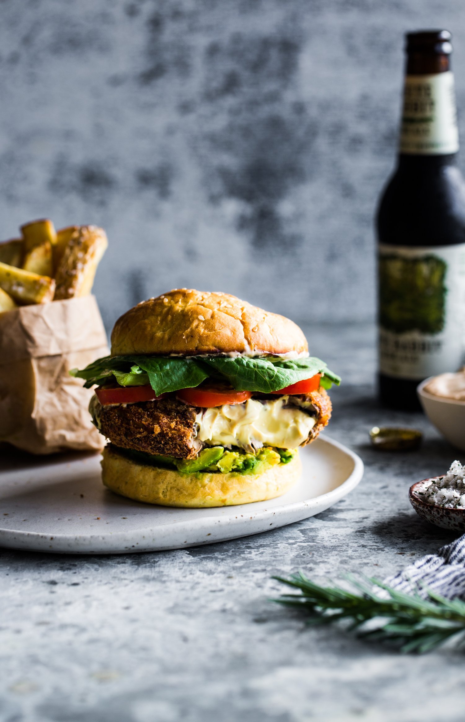 The Ultimate Vegan Portobello Mushroom Burger The